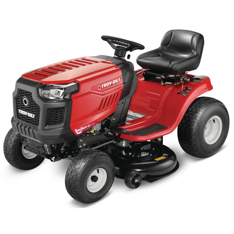 Troy-Bilt Bronco 42 – 42” 19HP Briggs &amp;amp; Stratton Automatic Drive Gas Riding Lawn Tractor