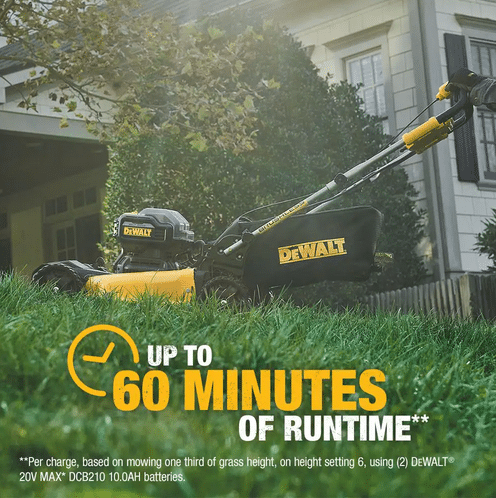 21.5 in. 20-V Li-Ion Cordless Battery Walk Behind Self Propelled Mower w/Hedge,Bare Trimmer,Blower,Cleaner,Pole/Hand Saw - View 2