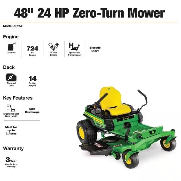 Z315E 42 in. 20 HP GAS Dual Hydrostatic Zero-Turn Riding Mower BG21296 - View 2